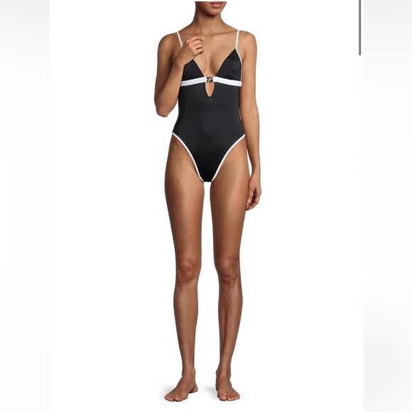 BALMAIN***One-Piece Black BALMAIN Swim***F36;US 4 $630 - Picture 2 of 10